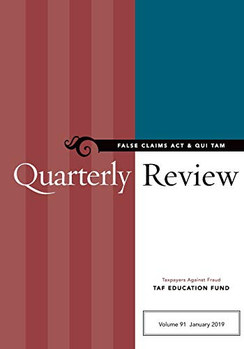 Stock image for False Claims Act & Qui Tam Quarterly Review for sale by Lucky's Textbooks