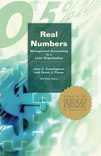 9780999380109: Real Numbers: Management Accounting in a Lean Organization