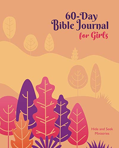 Imagen de archivo de 60-Day Bible Journal for Girls: 60 Bible Journal Pages, 60 Bullet Journal Pages, and 50 Memory Verses a la venta por Ergodebooks