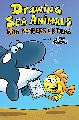 Stock image for Drawing Sea Animals With Numbers & Letters for sale by Half Price Books Inc.