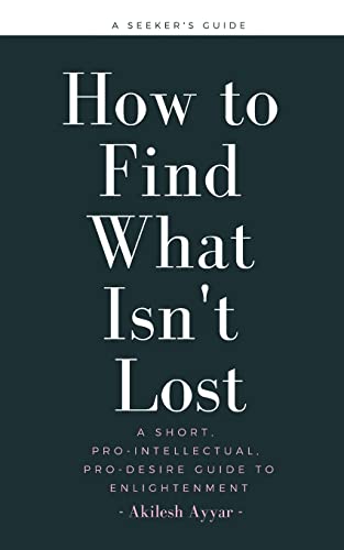 Stock image for How to Find What Isn't Lost: A Short, Pro-Intellectual, Pro-Desire Guide to Enlightenment for sale by SecondSale