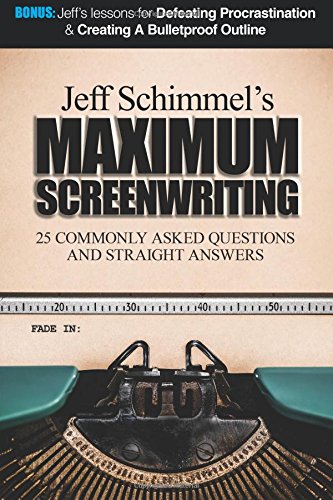 Stock image for Maximum Screenwriting: 25 Commonly Asked Questions and Straight Answers for sale by ThriftBooks-Dallas