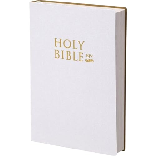 Stock image for The Holy Bible King James Version white cover for sale by Your Online Bookstore