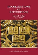 Stock image for Recollections and Reflections - Harvard College Class of 1957 for sale by Hafa Adai Books