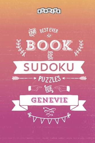 Stock image for The Best Ever Book of Sudoku Puzzles for Genevie for sale by Revaluation Books