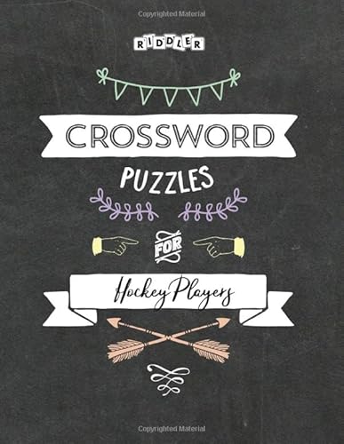 Stock image for Crossword Puzzles for Hockey Players for sale by GF Books, Inc.