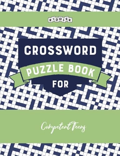 Stock image for Crossword Puzzle Book for Competent Teens for sale by WorldofBooks