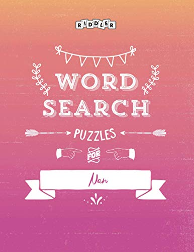 Stock image for Word Search Puzzles for Nan for sale by Book Deals
