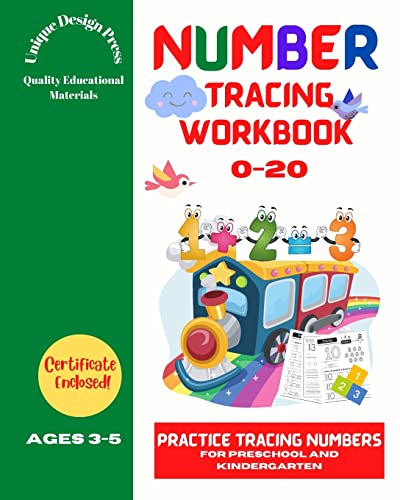 Stock image for Number Tracing Workbook for sale by Chiron Media