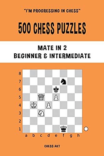 500 Chess Puzzles, Mate in 2, Beginner and Intermediate Level: Solve chess  problems and improve your tactical skills - Akt, Chess: 9781006895333 -  AbeBooks