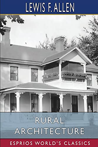 Imagen de archivo de Rural Architecture (Esprios Classics) a la venta por Lucky's Textbooks