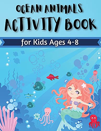 Stock image for Ocean Animal Activity Book for Kids Ages 4-8 for sale by Buchpark