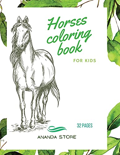 Stock image for Horses Coloring Book: Horses Coloring Book for Kids: Horse Coloring Book For kids | 30 Big, Simple and Fun Designs: Ages 3-8, 8.5 x 11 Inches for sale by GreatBookPrices