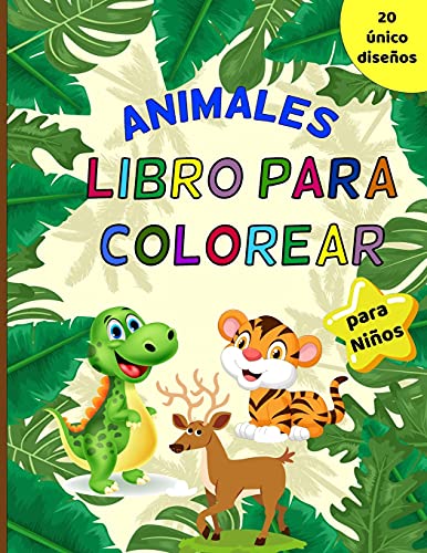 Animales Libro para Colorear para Niños: Mi primer gran libro para colorear,  libros para colorear de dinosaurios, libro para colorear de lindos  niños  pequeños (44 páginas) (Spanish Edition) - Vanessa Smith: 9781008928671 -  AbeBooks