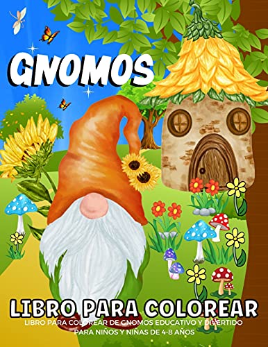 Beispielbild fr Gnomos - Libro De Colorear (Spanish Edition) zum Verkauf von Big River Books