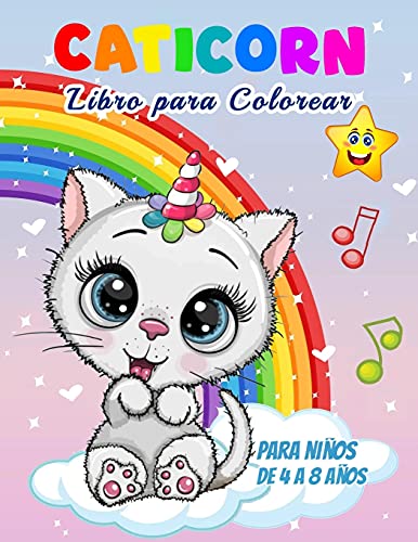 9781008942349: Caticorn Libro para Colorear: Para nios de 4 a 8 aos, 45 ilustraciones nicas para colorear, libro de gatos perfecto para nios y nias. Maravilloso ... encanta jugar y divertirse con lindos gatos