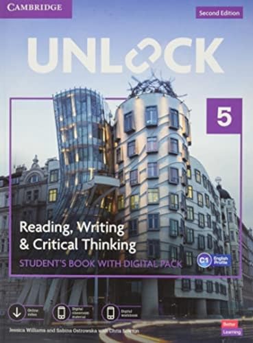 Stock image for Unlock Level 5 Reading, Writing and Critical Thinking Book + Digital Pack for sale by GreatBookPrices