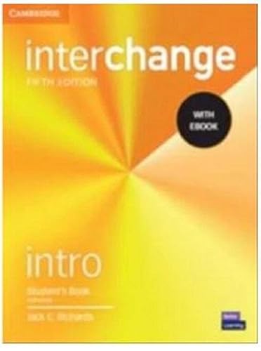 Immagine dell'editore per Interchange Intro A Student's Book with eBook venduto da AMM Books