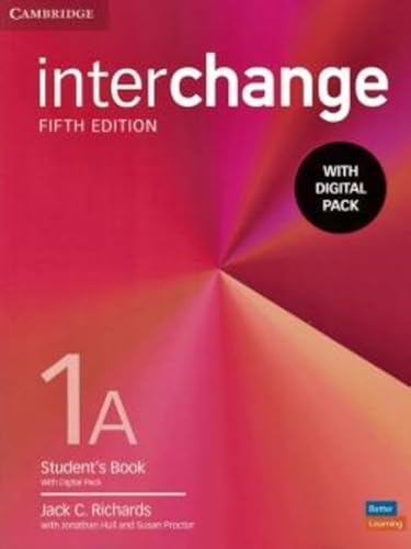 Stock image for Interchange Level 1A Student's Book with Digital Pack for sale by PBShop.store US