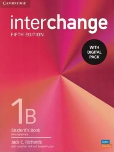 Stock image for Interchange Level 1B Student's Book With Digital Pack for sale by Blackwell's
