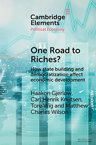 Imagen de archivo de One Road to Riches?: How State Building and Democratization Affect Economic Development a la venta por Revaluation Books