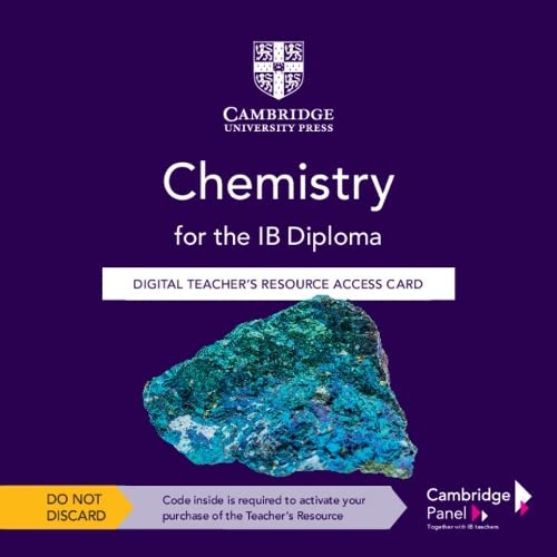 Stock image for Chemistry for the Ib Diploma Digital Teacher's Resource Access Card for sale by Books Puddle