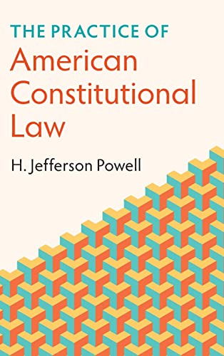 Stock image for The Practice of American Constitutional Law for sale by Lucky's Textbooks