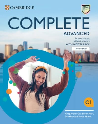 9781009162333: Complete Advanced Student's Book without Answers with Digital Pack