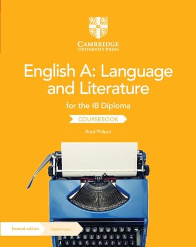 Stock image for English a Language and Literature for the Ib Diploma Coursebook + Digital Access 2 Years for sale by GreatBookPrices