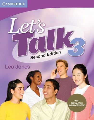 Stock image for Lets Talk Level 3 Students Book with Digital Pack (Lets Talk Second Edition) for sale by Red's Corner LLC