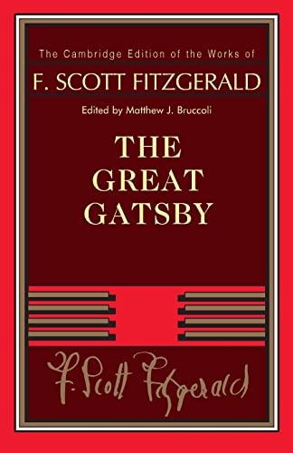 Stock image for F. Scott Fitzgerald: The Great Gatsby for sale by Revaluation Books