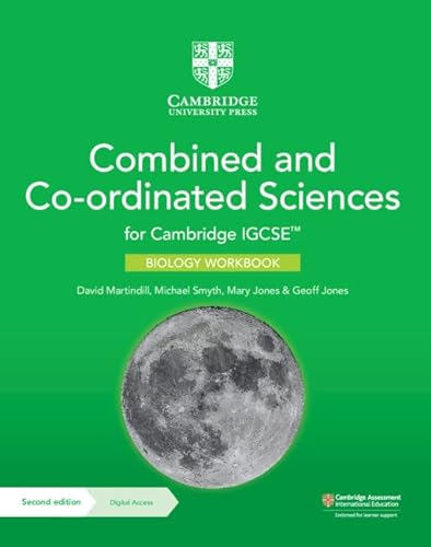 Imagen de archivo de Cambridge IGCSE? Combined and Co-ordinated Sciences Biology Workbook with Digital Access (2 Years) (Cambridge International IGCSE) a la venta por GF Books, Inc.
