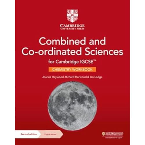 Stock image for Cambridge IGCSE? Combined and Co-ordinated Sciences Chemistry Workbook with Digital Access (2 Years) (Cambridge International IGCSE) for sale by GF Books, Inc.