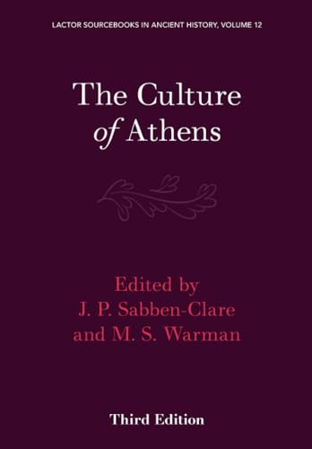 Beispielbild fr The Culture of Athens: Vol 3 zum Verkauf von Revaluation Books