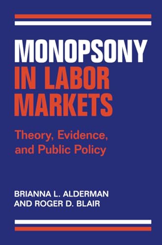 9781009465250: Monopsony in Labor Markets