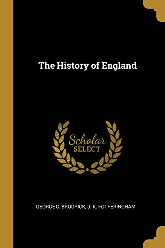 Imagen de archivo de The History of England a la venta por ALLBOOKS1