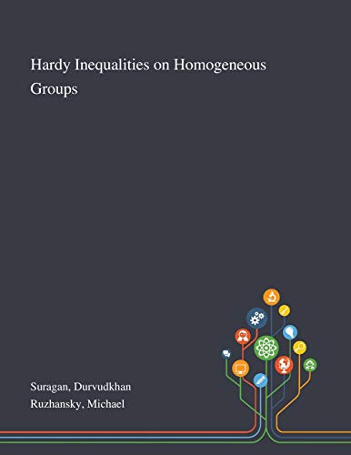 Imagen de archivo de Hardy Inequalities on Homogeneous Groups a la venta por Lucky's Textbooks