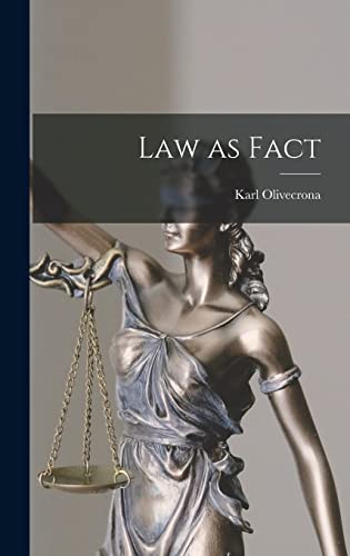 9781013309885: Law as Fact