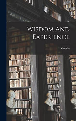 9781013371196: Wisdom And Experience