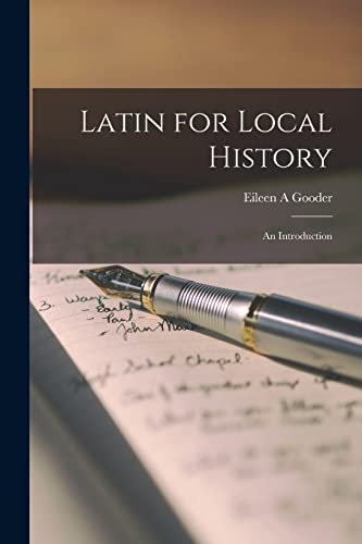 9781013409479: Latin for Local History; an Introduction