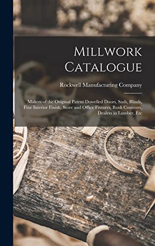 Stock image for Millwork Catalogue for sale by PBShop.store US