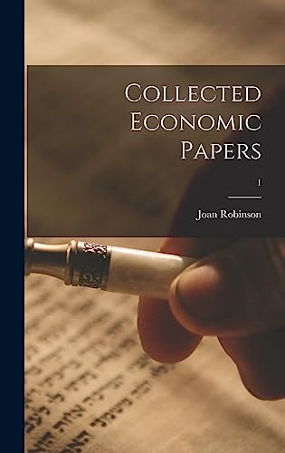 Beispielbild fr Collected Economic Papers; 1 zum Verkauf von Lucky's Textbooks