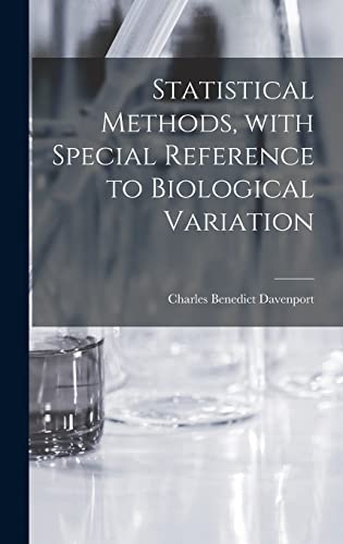 Stock image for Statistical Methods, With Special Reference to Biological Variation for sale by Lucky's Textbooks