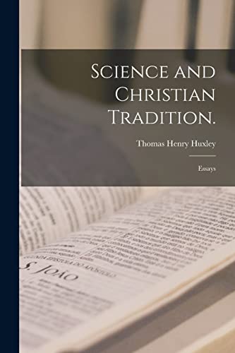 Stock image for Science and Christian Tradition.: Essays for sale by Lucky's Textbooks