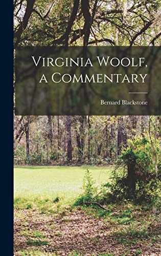 9781013603617: Virginia Woolf, a Commentary