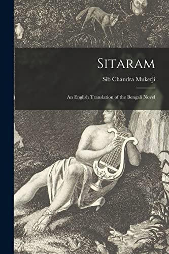 Imagen de archivo de Sitaram; an English Translation of the Bengali Novel a la venta por PBShop.store US