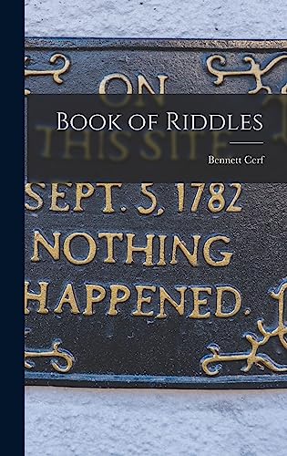 9781013709845: Book of Riddles