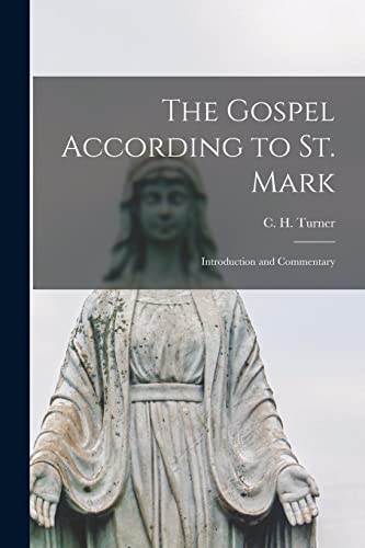 Stock image for The Gospel According to St. Mark : Introduction and Commentary for sale by Ria Christie Collections