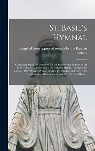 Stock image for St. Basil's Hymnal [microform] for sale by PBShop.store US