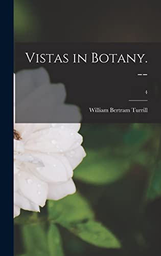 Stock image for Vistas in Botany. --; 4 for sale by Lucky's Textbooks